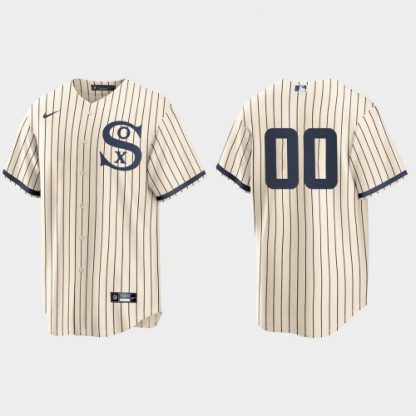 Chicago White Sox Custom Men's Nike White 2021 Field of Dreams Game MLB Jersey