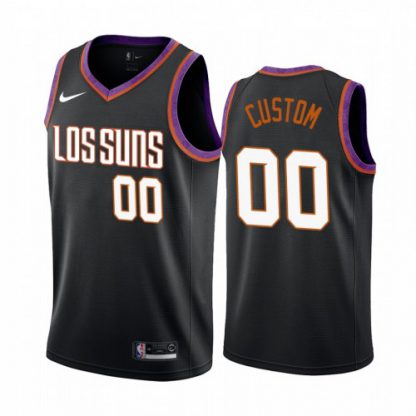 Nike Suns Custom 2019-20 Men's Black City Edition NBA Jersey