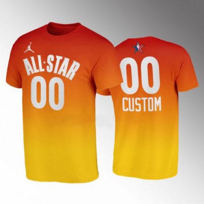 Custom Nike Nike Red 2023 NBA All-Star Game T-Shirt