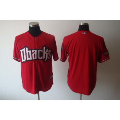 Arizona Diamondbacks Blank Red Cool Base Stitched MLB Jersey