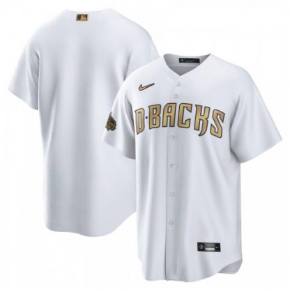 Arizona Arizona Diamondbacks Blank Men's Nike White 2022 MLB All-Star Game Replica Jersey