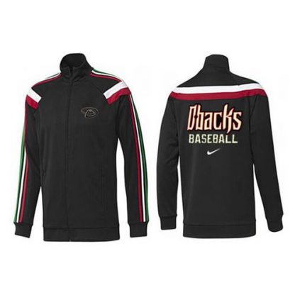 MLB Arizona Arizona Diamondbacks Zip Jacket Black_1