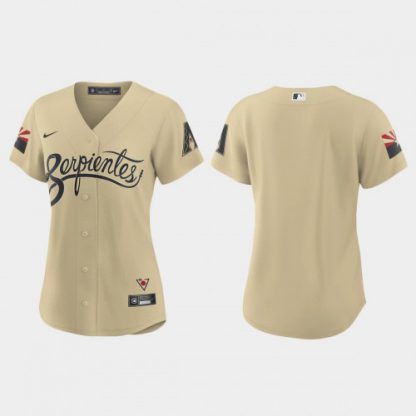 Arizona Arizona Diamondbacks Women's Nike 2021 City Connect MLB Jersey Gold
