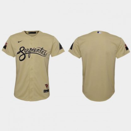 Arizona Arizona Diamondbacks Youth Nike 2021 City Connect MLB Jersey Gold