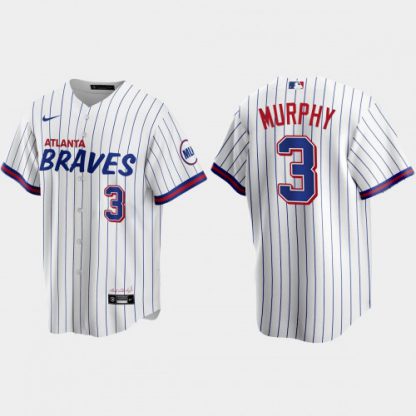 Atlanta Atlanta Braves #3 Dale Murphy White Men's Nike 2021 City Connect Replica MLB Jersey