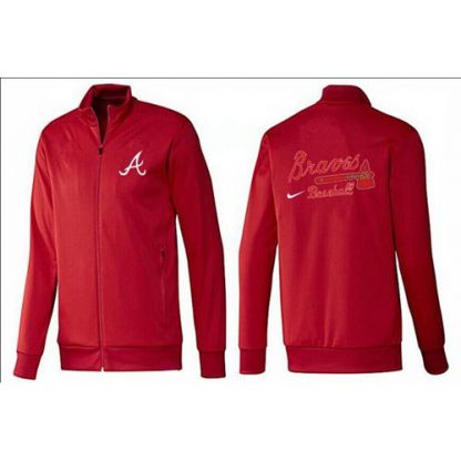 MLB Atlanta Atlanta Braves Zip Jacket Red