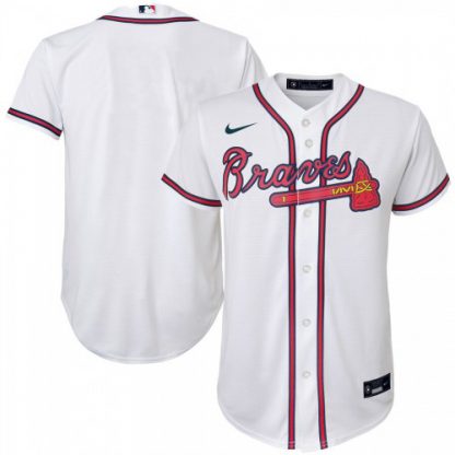 Atlanta Atlanta Braves Nike Youth Home 2020 MLB Team Jersey White
