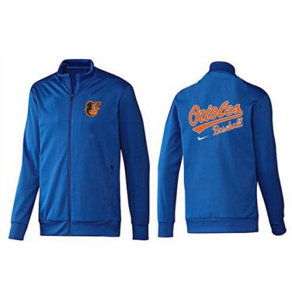 MLB Baltimore Baltimore Orioles Zip Jacket Blue_1