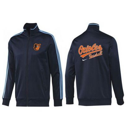 MLB Baltimore Baltimore Orioles Zip Jacket Dark Blue
