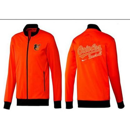 MLB Baltimore Baltimore Orioles Zip Jacket Orange