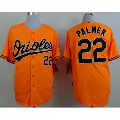 Baltimore Orioles #22 Jim Palmer Orange Cool Base Stitched MLB Jersey