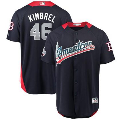 Boston Red Sox #46 Craig Kimbrel Navy Blue 2018 All-Star American League Stitched MLB Jersey