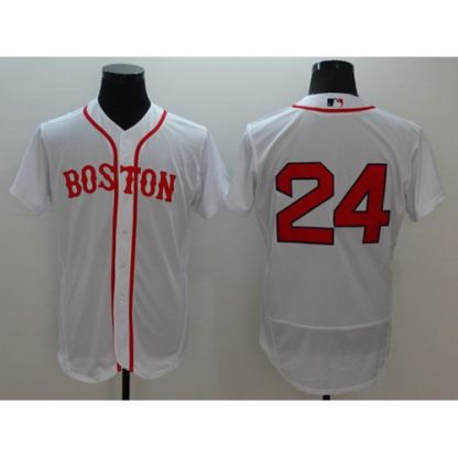 Boston Red Sox #24 David Price White Flexbase Authentic Collection Alternate Home Stitched MLB Jersey