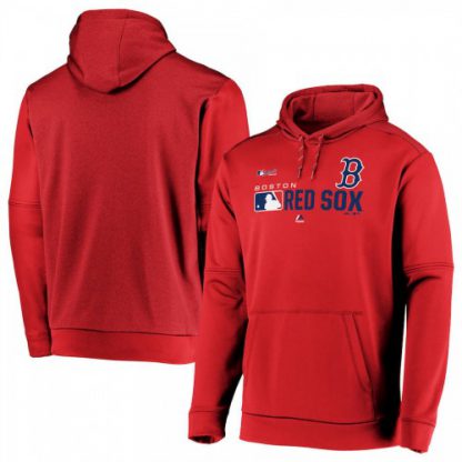 Boston Boston Red Sox Majestic Authentic Collection Team Distinction Pullover Hoodie Red