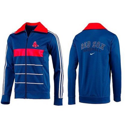 MLB Boston Boston Red Sox Zip Jacket Blue_3