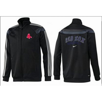 MLB Boston Boston Red Sox Zip Jacket Black_1
