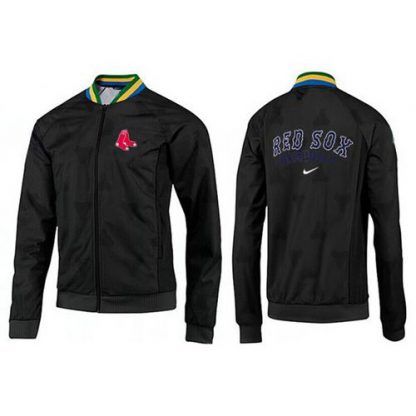MLB Boston Boston Red Sox Zip Jacket Black_2