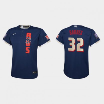 Boston Boston Red Sox #32 Matt Barnes Youth 2021 Mlb All Star Game Navy Jersey