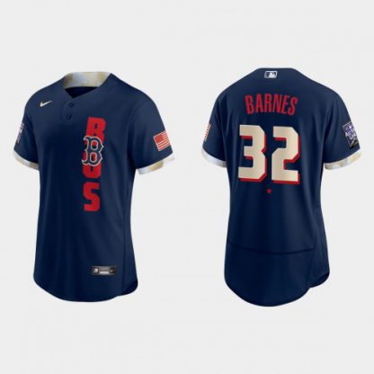 Boston Boston Red Sox #32 Matt Barnes 2021 Mlb All Star Game Authentic Navy Jersey