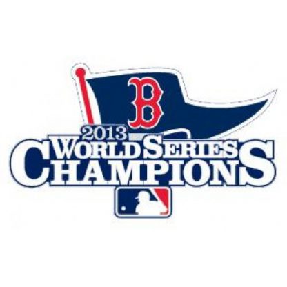 Stitched 2013 MLB World Series Champions Boston Boston Red Sox Jersey Patch