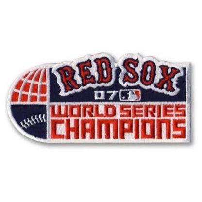 Stitched MLB 2007 Boston Boston Red Sox World Series Champions Jersey Patch
