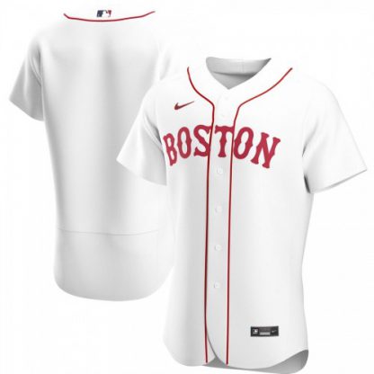 Boston Boston Red Sox Men's Nike White Home 2020 Authentic MLB Jersey