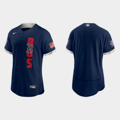 Boston Boston Red Sox 2021 Mlb All Star Game Authentic Navy Jersey