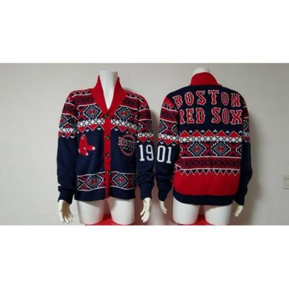 Boston Boston Red Sox Men's Ugly Sweater