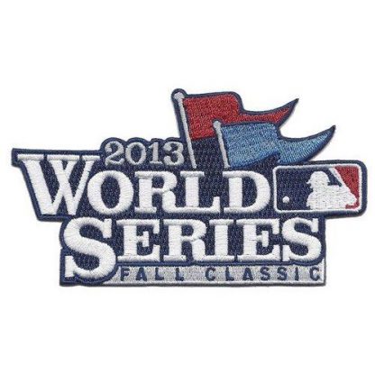 Stitched 2013 MLB World Series Logo Fall Classic Jersey Sleeve Patch St Louis St.Louis Cardinals vs Boston Boston Red Sox