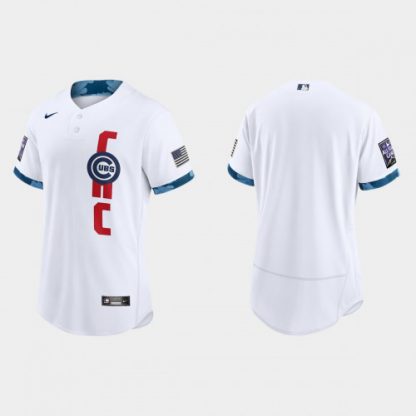 Chicago Chicago Cubs 2021 Mlb All Star Game Authentic White Jersey