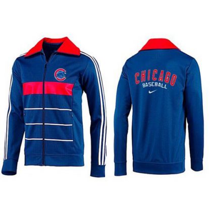 MLB Chicago Chicago Cubs Zip Jacket Blue_3