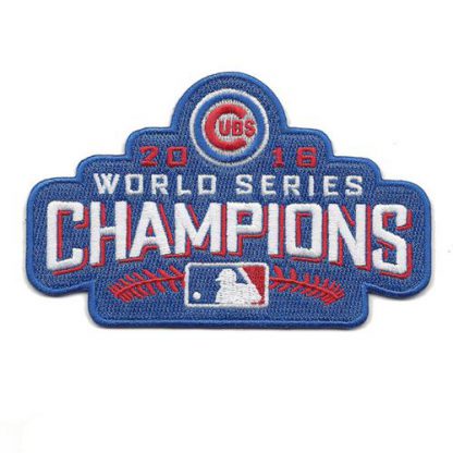 Stithced 2016 Chicago Chicago Cubs World Series Champions Jerseys Patch