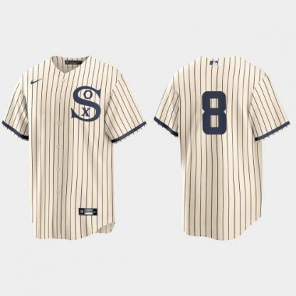 Chicago Chicago White Sox #8 Bo Jackson Men's Nike White 2021 Field of Dreams Game MLB Jersey