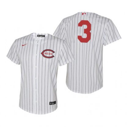 Cincinnati Cincinnati Reds #3 Albert Almora Jr Youth 2022 Field of Dreams MLB Game Jersey - White