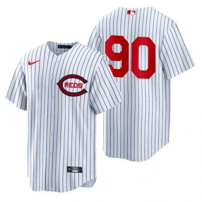 Cincinnati Cincinnati Reds #90 Delino DeShields Men's 2022 Field of Dreams MLB Game Jersey - White