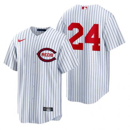 Cincinnati Cincinnati Reds #24 Tony Perez Men's 2022 Field of Dreams MLB Game Jersey - White