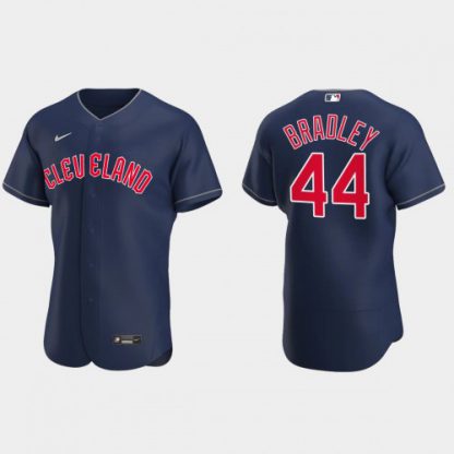 Cleveland Cleveland Guardians #44 Bobby Bradley Men's Nike 2022 Authentic Alternate Stitched MLB Jersey - Navy