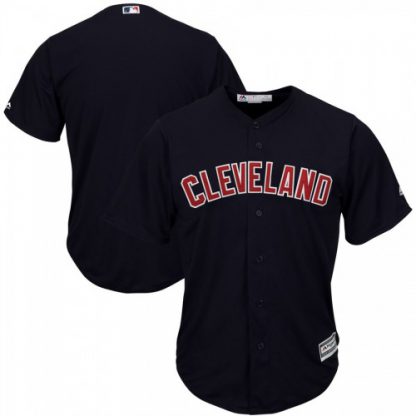 Cleveland Guardians Blank Navy Alternate 2019 Cool Base Team Stitched MLB Jersey
