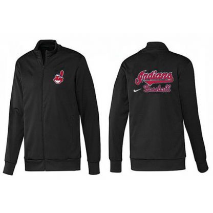 MLB Cleveland Cleveland Guardians Zip Jacket Black_1