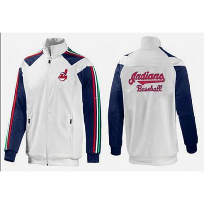 MLB Cleveland Cleveland Guardians Zip Jacket White_1