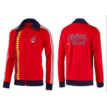MLB Cleveland Cleveland Guardians Zip Jacket Orange_1