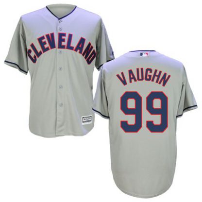 Cleveland Guardians #99 Ricky Vaughn Grey New Cool Base Stitched MLB Jersey