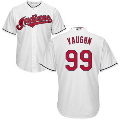 Cleveland Guardians #99 Ricky Vaughn White Home Stitched Youth MLB Jersey