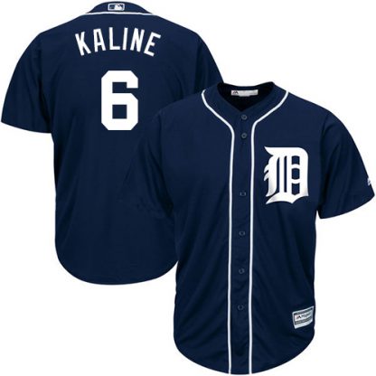 Detroit Tigers #6 Al Kaline Navy Blue Cool Base Stitched Youth MLB Jersey