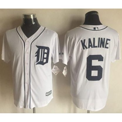 Detroit Tigers #6 Al Kaline White New Cool Base Stitched MLB Jersey