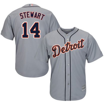 Detroit Tigers #14 Christin Stewart Grey New Cool Base Stitched MLB Jersey