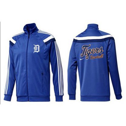 MLB Detroit Detroit Tigers Zip Jacket Blue_3