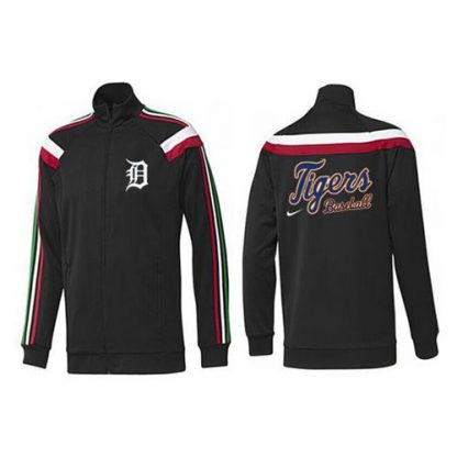 MLB Detroit Detroit Tigers Zip Jacket Black_1