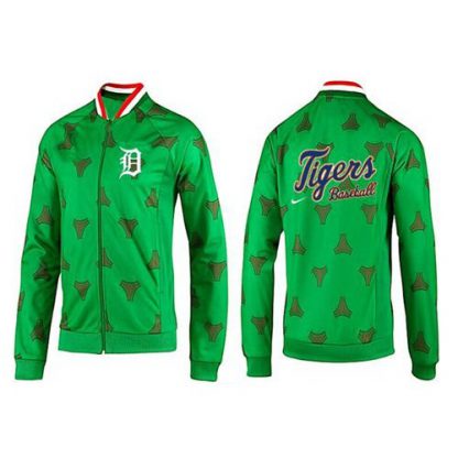MLB Detroit Detroit Tigers Zip Jacket Green