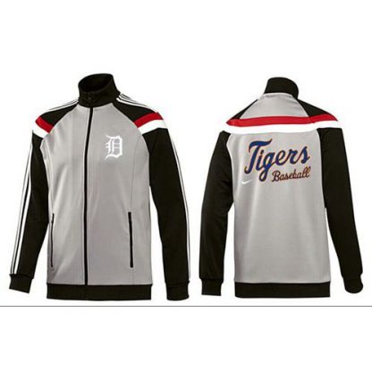 MLB Detroit Detroit Tigers Zip Jacket Grey